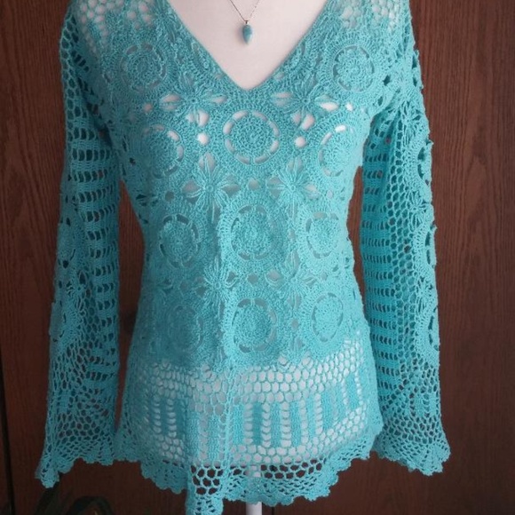 Together Tops - Together - Turquoise top - XS